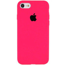 Чехол-силикон оригинал Full Cover Soft Matte iPhone 7 Plus /8 Plus, Hot pink