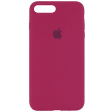 Чехол-силикон оригинал Full Cover Soft Matte iPhone 7 Plus /8 Plus, Rose red