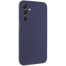 Чохол-силікон Getman Liquid Silk Full Camera ZTE Blade A56, Темно-синій