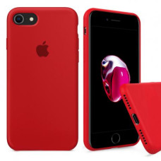Чехол-силикон оригинал Full Cover Soft Matte iPhone 7 Plus /8 Plus, красный