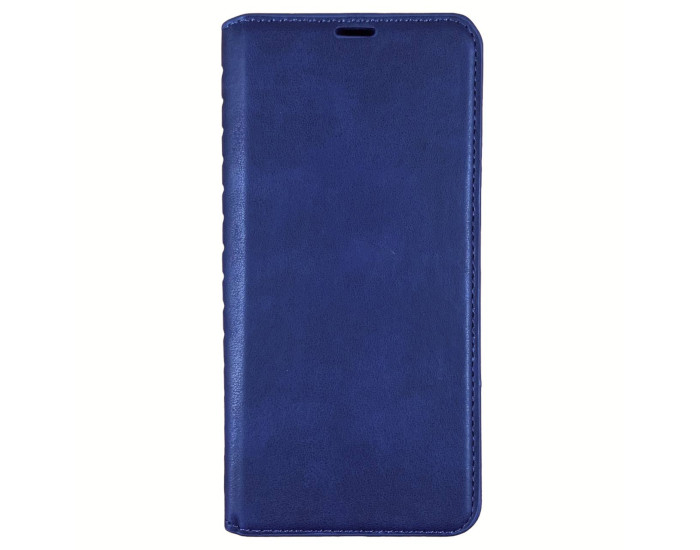 Чохол-книга Leather Folio Samsung A73 5G, синій