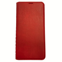 Чохол-книга Leather Folio Samsung A73 5G, червоний