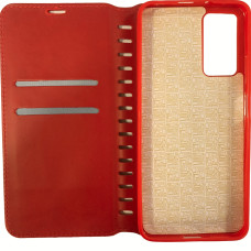 Чохол-книга Leather Folio Samsung A73 5G, червоний
