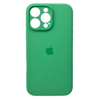 Чехол-силикон оригинал Full Camera Soft Matte iPhone 15 Pro Max, Spearmint
