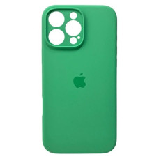 Чехол-силикон оригинал Full Camera Soft Matte iPhone 15 Pro Max, Spearmint
