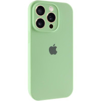 Чехол-силикон оригинал Full Camera Soft Matte iPhone 14 Pro Max, Pistachio
