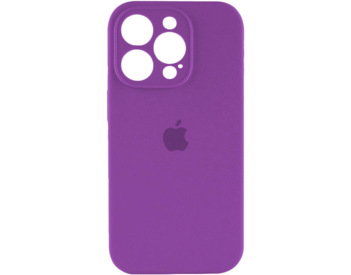 Чехол-силикон оригинал Full Camera Soft Matte iPhone 14 Pro, Purple