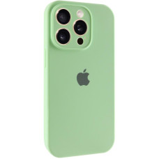 Чехол-силикон оригинал Full Camera Soft Matte iPhone 14 Pro Max, Pistachio