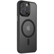 Чехол-силикон Ummi Colorful with MagSafe iPhone 13 Pro, черный