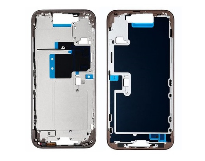 Рамка кріплення корпуси iPhone 16 Pro, Desert Titanium, з кнопками и сіткою, EU