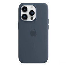 Чехол-силикон Original Full Soft Case (MagSafe) iPhone 14 Pro, Storm blue