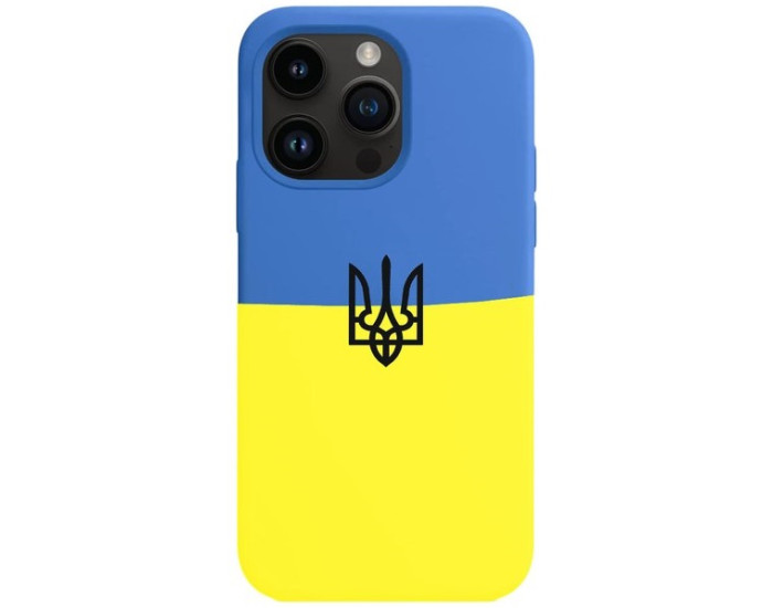 Чехол-силикон оригинал Full Soft Matte Ukraine iPhone 14 Pro