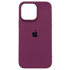 Чехол-силикон оригинал Full Soft Matte iPhone 14 Pro, Plum