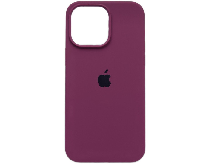Чехол-силикон оригинал Full Soft Matte iPhone 14 Pro, Plum