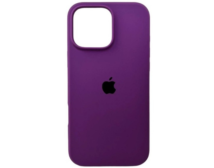 Чехол-силикон оригинал Full Soft Matte iPhone 15 Pro Max, Purple