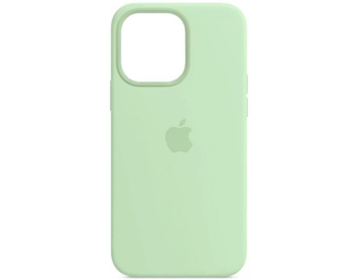 Чехол-силикон оригинал Full Soft Matte iPhone 14 Pro, Pistachio