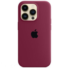 Чехол-силикон оригинал Full Soft Matte iPhone 14 Pro, Marsala