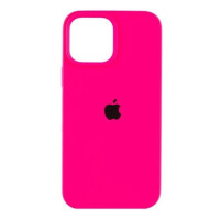 Чехол-силикон оригинал Full Soft Matte iPhone 14 Pro Max, Hot pink