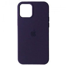 Чехол-силикон оригинал Full Soft Matte Case with MagSafe iPhone 14 Pro Max, Elderberry