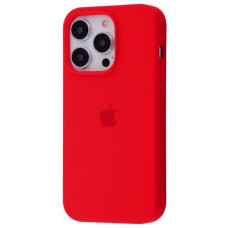 Чехол-силикон оригинал Full Soft Matte iPhone 14 Pro Max, Red