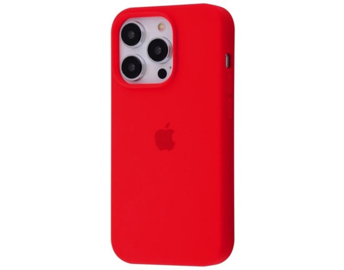 Чехол-силикон оригинал Full Soft Matte iPhone 14 Pro Max, Red