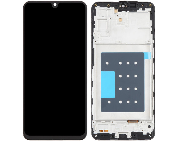 Дисплей с сенсорным экраном (модуль) Samsung A175 Galaxy A17 4G, черный с рамкой, оригинал