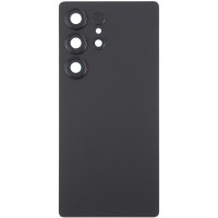 Задня панель корпуси для Samsung S938 Galaxy S25 Ultra, чорна з склом камери