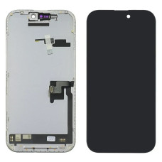 Дисплей з сенсорним екраном (модуль) iPhone 16 Pro, чорний, оригінал, сервісна упаковка GXQC-Super OLED SOFT (без помилки) 120Hz