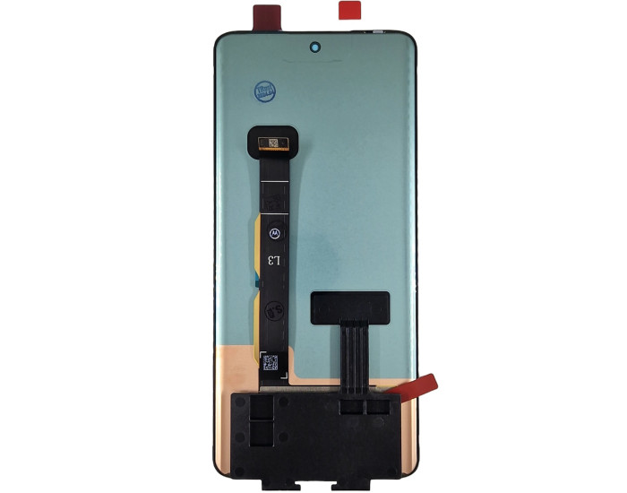 Дисплей з сенсорним екраном (модуль) Motorola XT2303-2 Edge 40, чорний, оригінал