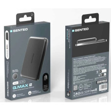 Портативная батарея (Power Bank) Senteo Q.MAX 2 Ultra Slim (USB-C/15w) 10 000mAh, темно-серый
