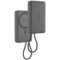 Портативная батарея (Power Bank) Senteo Q.MAX 3 Slim (USB-C/15w) + cable Type-С 10 000mAh, темно-серый