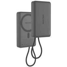 Портативная батарея (Power Bank) Senteo Q.MAX 3 Slim (USB-C/15w) + cable Type-С 10 000mAh, темно-серый
