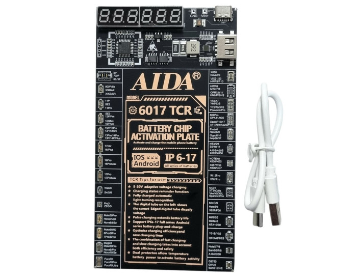 Активатор аккумулятора Aida 6017 TCR