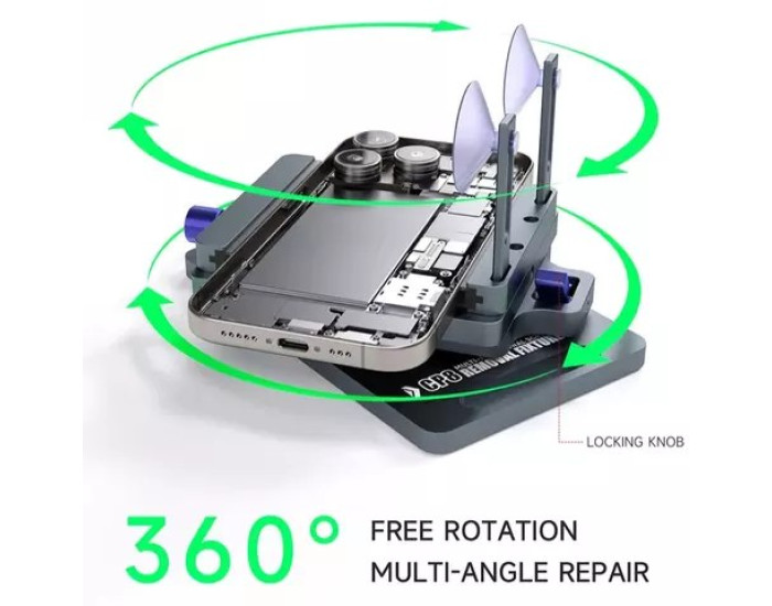 Держатель Mechanic CP8 для разборки мобильных устройств, универсальный, 360°