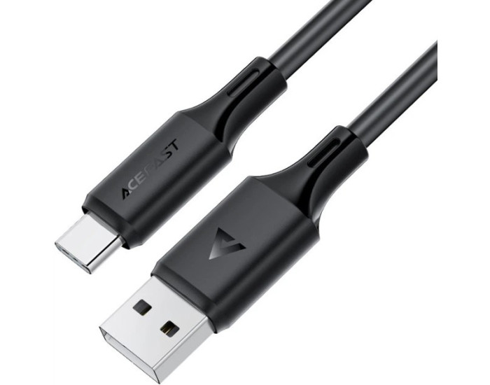 Кабель USB Acefast C17-04 USB to Type-C (3A/1.2m) черный