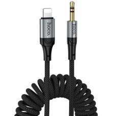 Переходник Hoco UPA33A Lightning to 3.5 AUX, черный