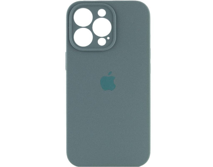 Чехол-силикон оригинал Full Camera Soft Matte iPhone 15 Pro Max, Pine green