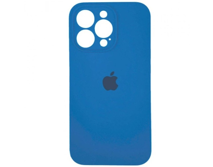 Чехол-силикон оригинал Full Camera Soft Matte iPhone 14 Pro, New lake blue