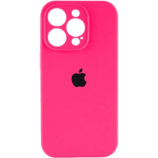 Чехол-силикон оригинал Full Camera Soft Matte iPhone 14 Pro, Hot pink