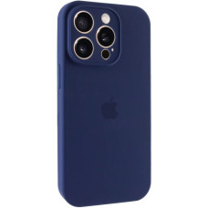 Чехол-силикон оригинал Full Camera Soft Matte iPhone 15 Pro, Deep navy