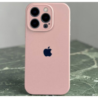Чехол-силикон оригинал Full Camera Soft Matte iPhone 15 Pro Max, Chalk pink