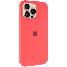 Чехол-силикон оригинал Full Camera Soft Matte iPhone 14 Pro (Арбузный / Watermelon red) 