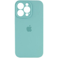 Чехол-силикон оригинал Full Camera Soft Matte iPhone 15 Pro (Бирюзовый / Marine Green)