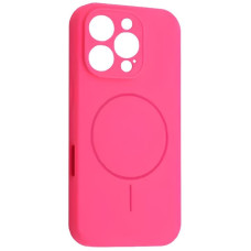 Чехол-силикон оригинал Full Camera Fine Ring MagSafe iPhone 14 Pro, Pink