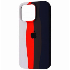 Чехол-силикон оригинал Colorfull Full Cover Soft Matte iPhone 14 Pro Max, Rainbow 5