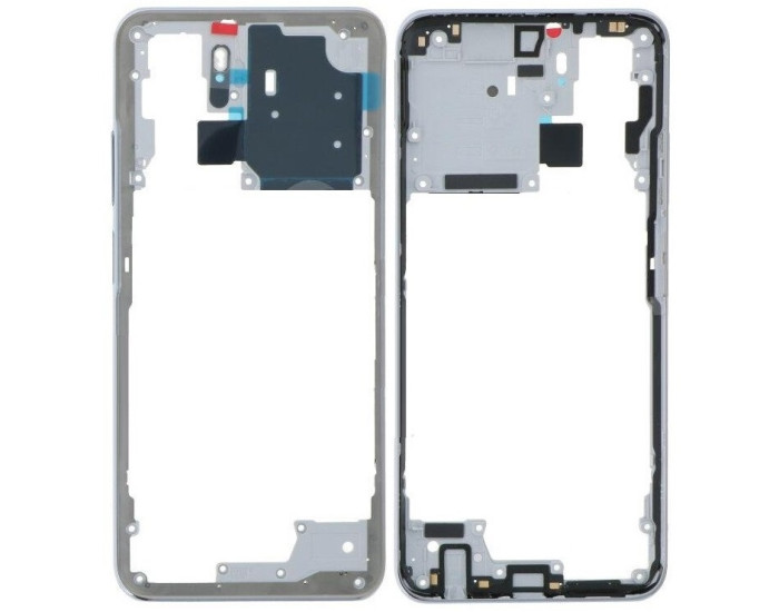 Рамка кріплення корпуси Xiaomi Redmi Note 10 / Note 10s, Frost White (Pebble White)