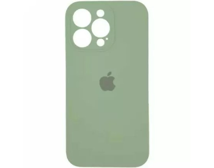 Чехол-силикон оригинал Full Camera Soft Matte iPhone 14 Pro Max, Fresh green