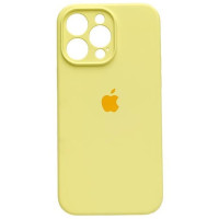 Чехол-силикон оригинал Full Camera Soft Matte iPhone 14 Pro Max, Mellow yellow