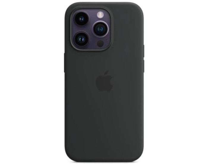 Чехол-силикон оригинал Full Soft Matte Case with MagSafe iPhone 14 Pro Max, Midnight