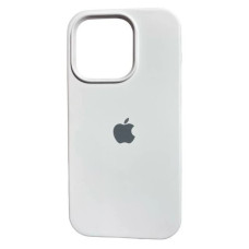 Чехол-силикон оригинал Full Soft Matte Case with MagSafe iPhone 14 Pro Max (Белый / White)